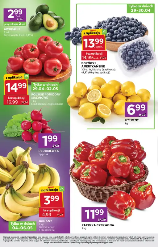 Stokrotka - gazetka promocyjna Gazetka Express od środy 29.04 do środy 06.05 - strona 2
