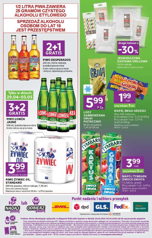 Stokrotka - gazetka promocyjna Gazetka Express od środy 29.04 do środy 06.05 - strona 6