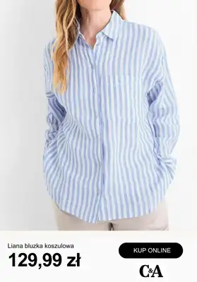C&A - gazetka promocyjna Przewiewny len - odzież damska od wtorku 28.04  - strona 4