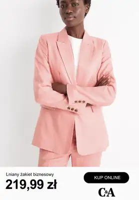 C&A - gazetka promocyjna Przewiewny len - odzież damska od wtorku 28.04  - strona 10