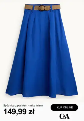 C&A - gazetka promocyjna Przewiewny len - odzież damska od wtorku 28.04  - strona 7