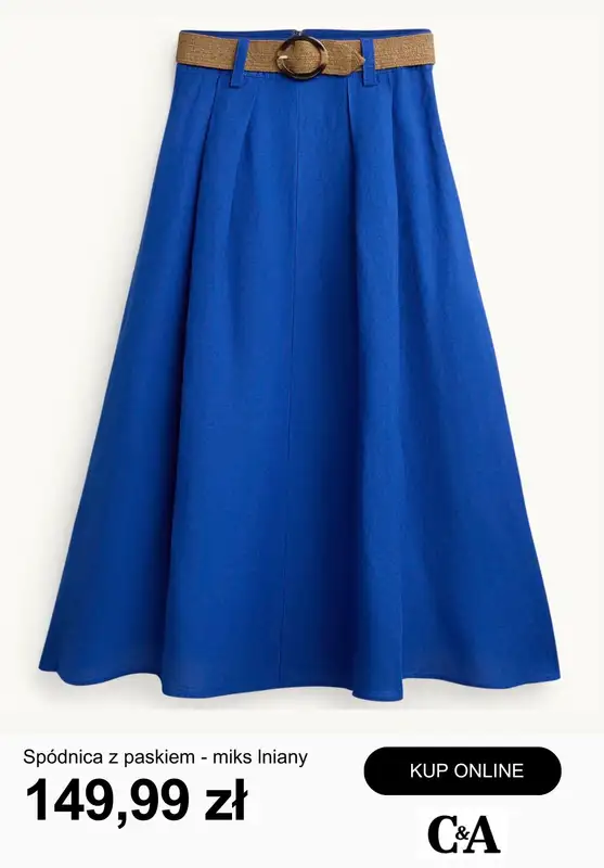 C&A - gazetka promocyjna Przewiewny len - odzież damska od wtorku 28.04  - strona 7