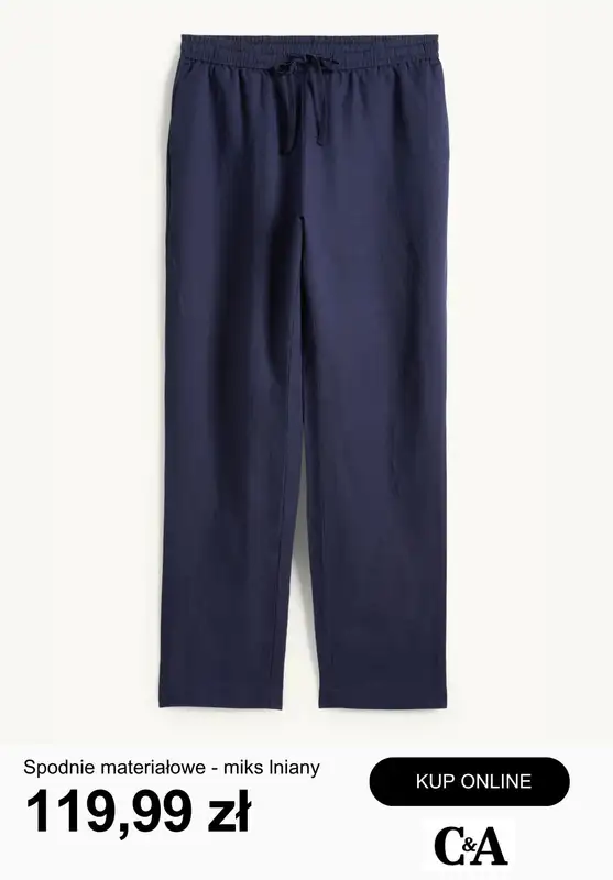 C&A - gazetka promocyjna Przewiewny len - odzież damska od wtorku 28.04  - strona 11