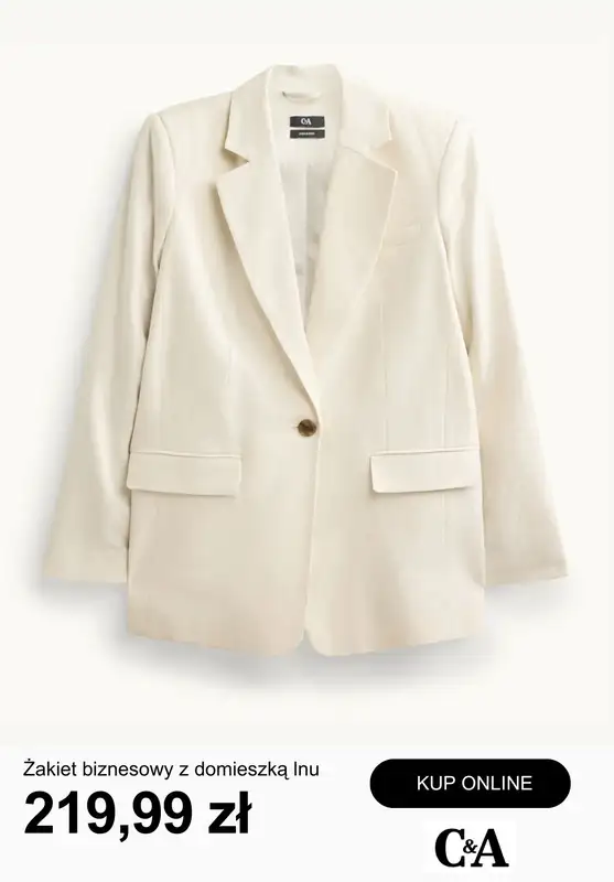 C&A - gazetka promocyjna Przewiewny len - odzież damska od wtorku 28.04  - strona 8