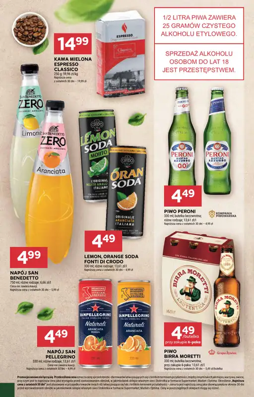 Stokrotka - gazetka promocyjna Włochy od kuchni od piątku 17.04 do środy 06.05 - strona 7