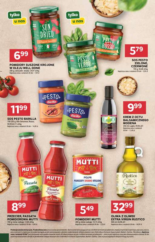 Stokrotka - gazetka promocyjna Włochy od kuchni od piątku 17.04 do środy 06.05 - strona 3