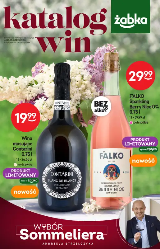 Żabka - gazetka promocyjna Katalog win od środy 29.04 do wtorku 12.05