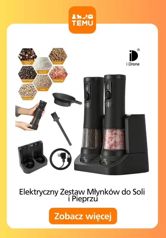 Temu - gazetka promocyjna Urządzenia kuchenne od wtorku 28.04  - strona 9