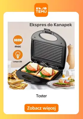 Temu - gazetka promocyjna Urządzenia kuchenne od wtorku 28.04  - strona 6