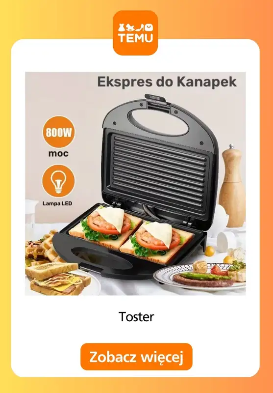 Temu - gazetka promocyjna Urządzenia kuchenne od wtorku 28.04  - strona 6