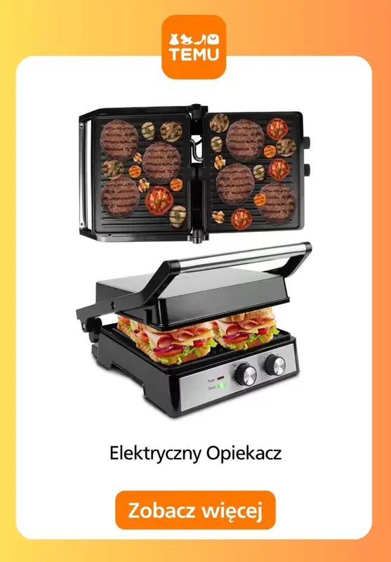 Temu - gazetka promocyjna Urządzenia kuchenne od wtorku 28.04  - strona 10