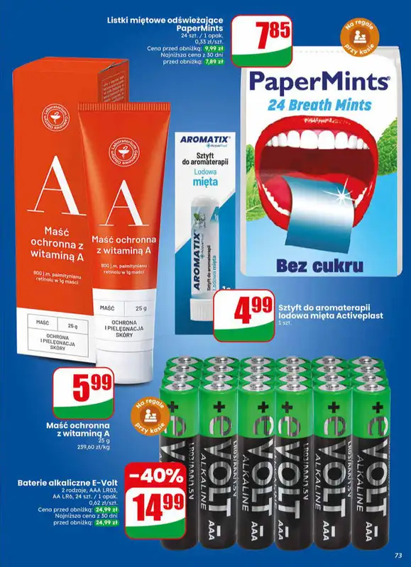 Dino - gazetka promocyjna Gazetka 18 / 2026 od środy 29.04 do wtorku 05.05 - strona 73