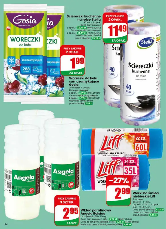 Dino - gazetka promocyjna Gazetka 18 / 2026 od środy 29.04 do wtorku 05.05 - strona 74