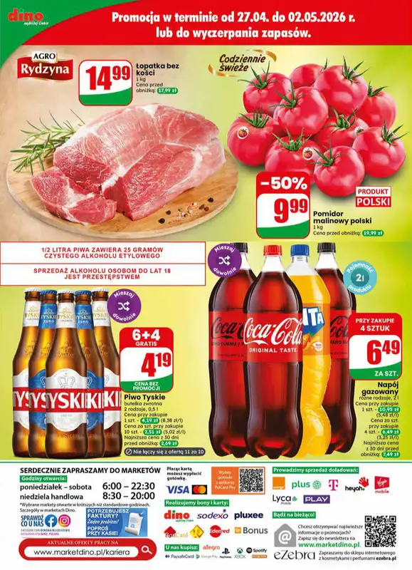 Dino - gazetka promocyjna Gazetka 18 / 2026 od środy 29.04 do wtorku 05.05 - strona 83