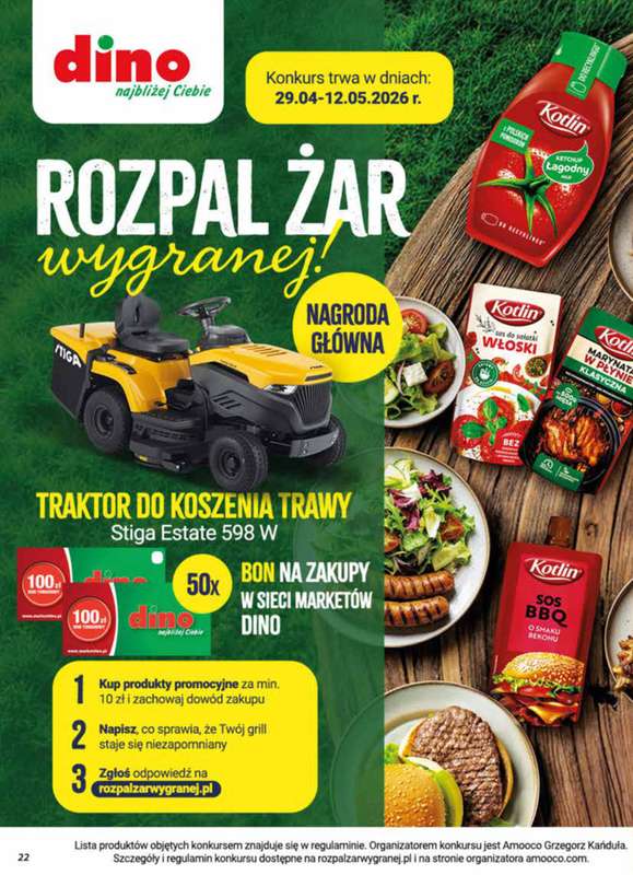 Dino - gazetka promocyjna Gazetka 18 / 2026 od środy 29.04 do wtorku 05.05 - strona 22