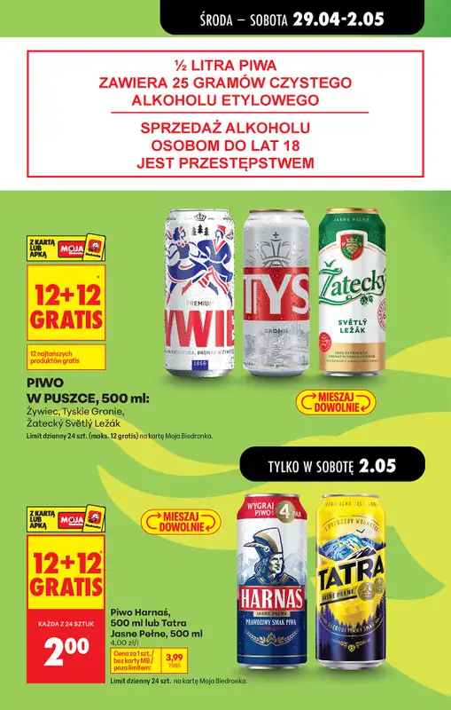 Biedronka - gazetka promocyjna Od środy od środy 29.04 do środy 06.05 - strona 17