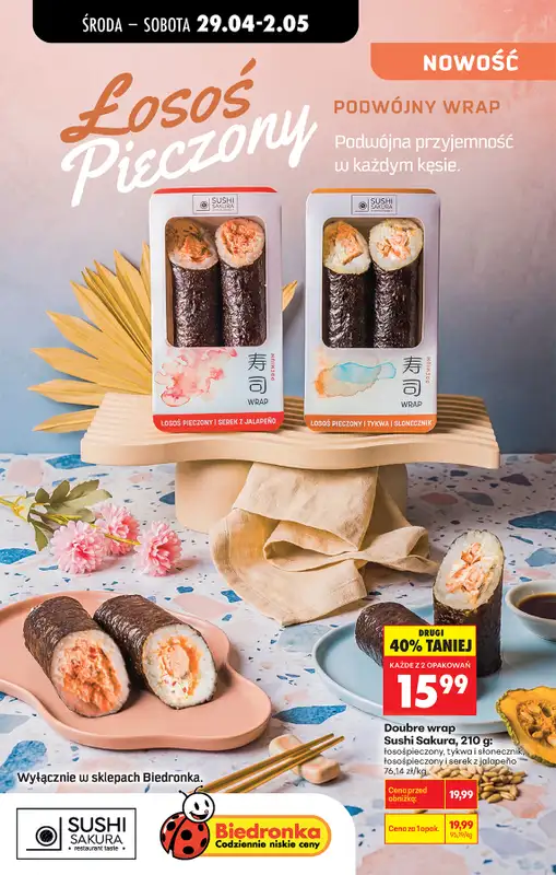 Biedronka - gazetka promocyjna Od środy, Z ladą tradycyjną od środy 29.04 do środy 06.05 - strona 58