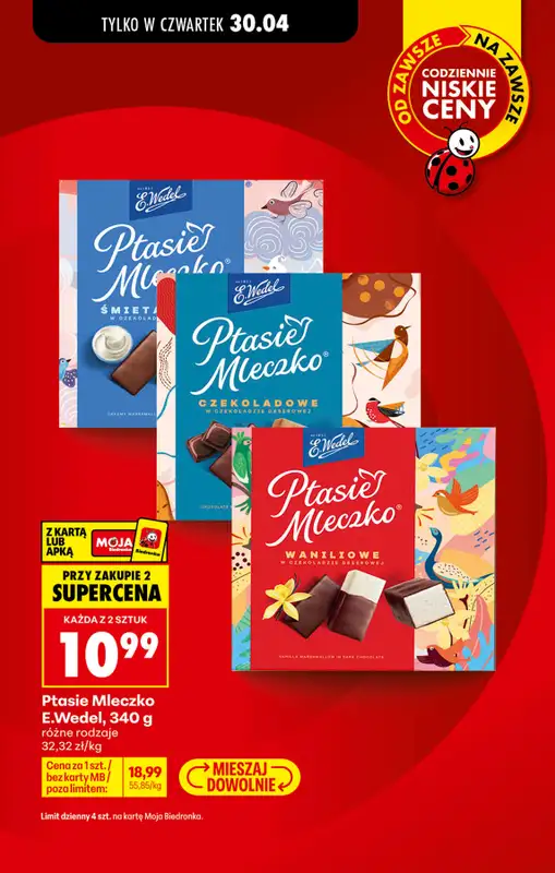 Biedronka - gazetka promocyjna Od środy, Z ladą tradycyjną od środy 29.04 do środy 06.05 - strona 25