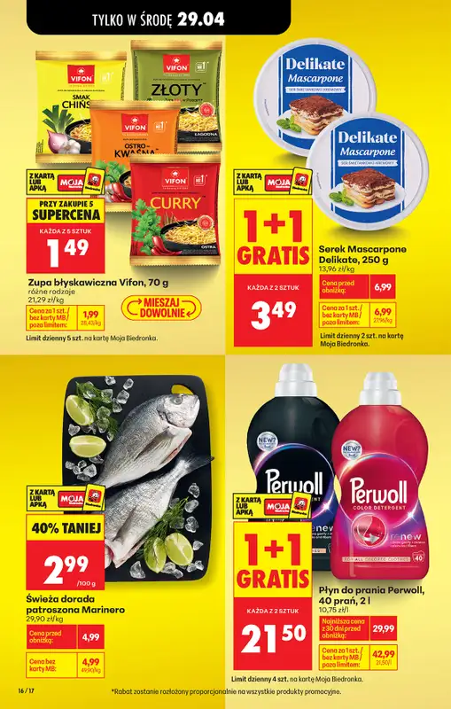 Biedronka - gazetka promocyjna Od środy, Z ladą tradycyjną od środy 29.04 do środy 06.05 - strona 18