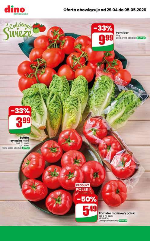 Dino - gazetka promocyjna Najlepsze promocje! od środy 29.04 do wtorku 05.05 - strona 10