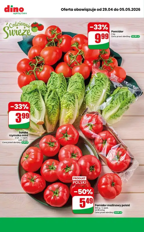 Dino - gazetka promocyjna Najlepsze promocje! od środy 29.04 do wtorku 05.05 - strona 10