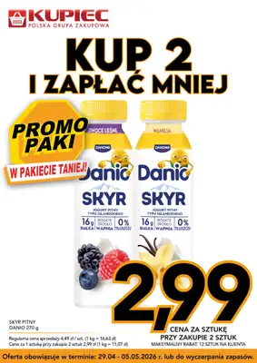 Kupiec - gazetka promocyjna Promopaki od środy 29.04 do wtorku 05.05 - strona 2