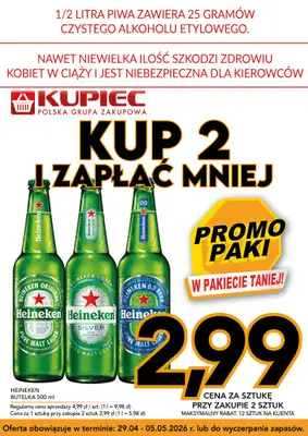 Kupiec - gazetka promocyjna Promopaki od środy 29.04 do wtorku 05.05 - strona 5
