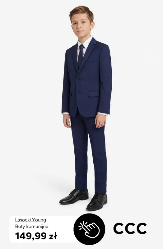 CCC - gazetka promocyjna Obuwie KOMUNIJNE dla dziewczynki i chłopca od czwartku 30.04  - strona 6