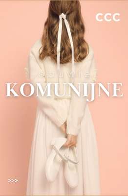 CCC - gazetka promocyjna Obuwie KOMUNIJNE dla dziewczynki i chłopca od czwartku 30.04 