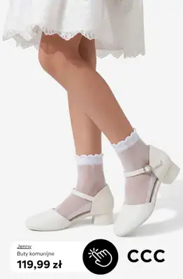 CCC - gazetka promocyjna Obuwie KOMUNIJNE dla dziewczynki i chłopca od czwartku 30.04  - strona 4