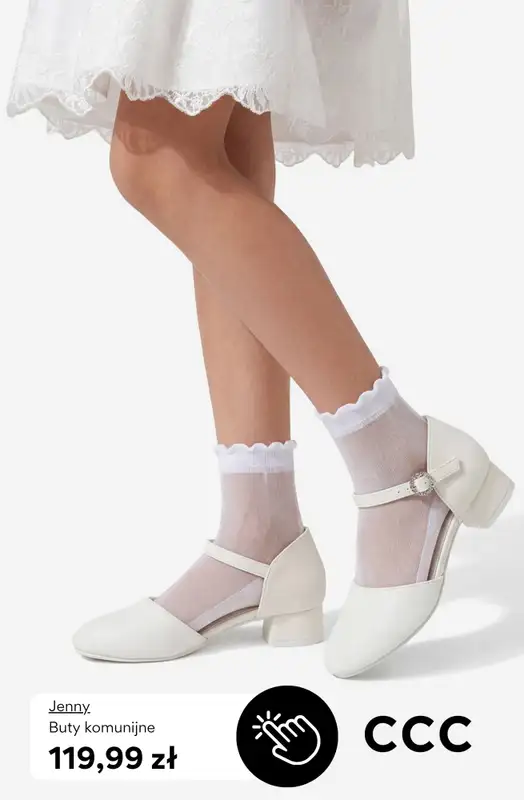 CCC - gazetka promocyjna Obuwie KOMUNIJNE dla dziewczynki i chłopca od czwartku 30.04  - strona 4