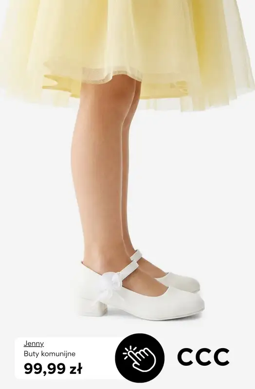CCC - gazetka promocyjna Obuwie KOMUNIJNE dla dziewczynki i chłopca od czwartku 30.04  - strona 5
