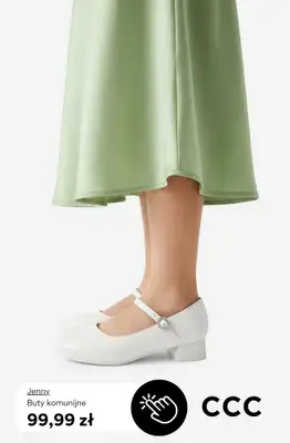 CCC - gazetka promocyjna Obuwie KOMUNIJNE dla dziewczynki i chłopca od czwartku 30.04  - strona 3