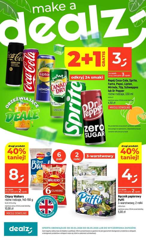 Dealz - gazetka promocyjna Make a Dealz! od czwartku 30.04 do środy 06.05