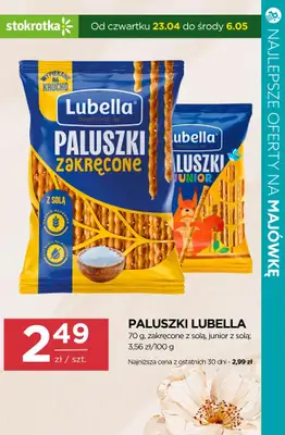 Majówka - gazetka promocyjna Najlepsze oferty na NAPOJE I PRZEKĄSKI! od środy 29.04 do soboty 02.05 - strona 8