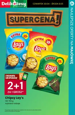 Majówka - gazetka promocyjna Najlepsze oferty na NAPOJE I PRZEKĄSKI! od środy 29.04 do soboty 02.05 - strona 2