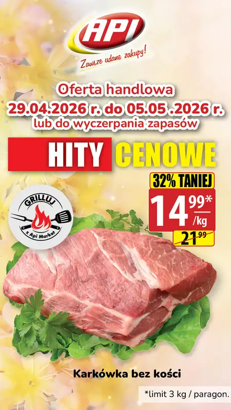 API Market - gazetka promocyjna Plakaty promocyjne od środy 29.04 do wtorku 05.05 - strona 2