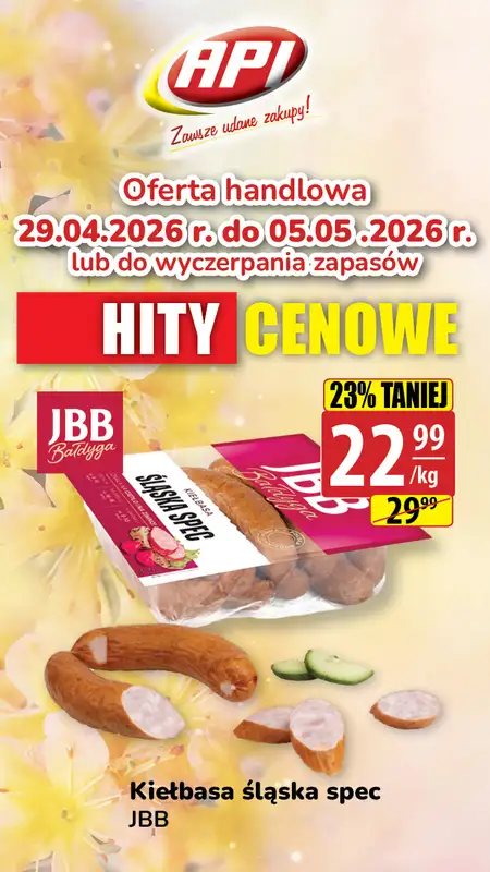 API Market - gazetka promocyjna Plakaty promocyjne od środy 29.04 do wtorku 05.05 - strona 5