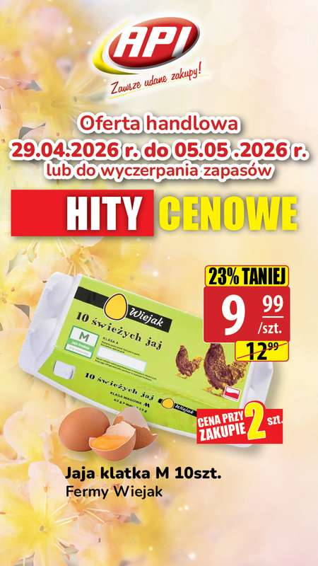 API Market - gazetka promocyjna Plakaty promocyjne od środy 29.04 do wtorku 05.05 - strona 6
