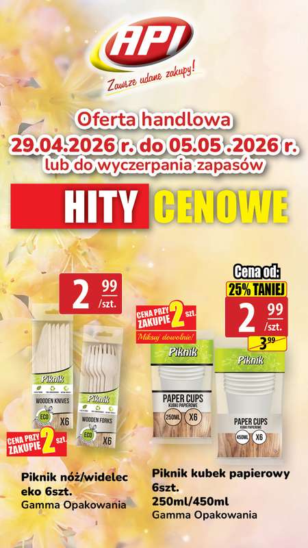 API Market - gazetka promocyjna Plakaty promocyjne od środy 29.04 do wtorku 05.05 - strona 18