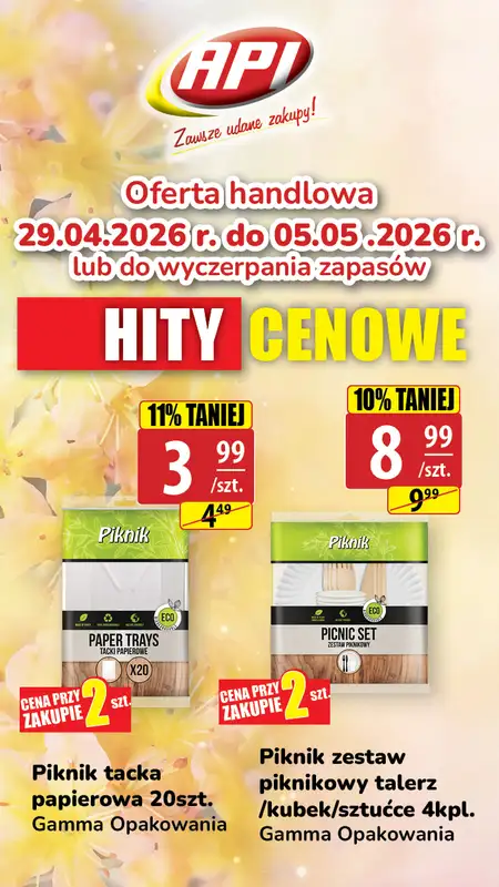 API Market - gazetka promocyjna Plakaty promocyjne od środy 29.04 do wtorku 05.05 - strona 17