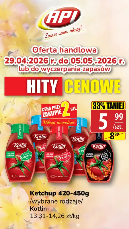 API Market - gazetka promocyjna Plakaty promocyjne od środy 29.04 do wtorku 05.05 - strona 14