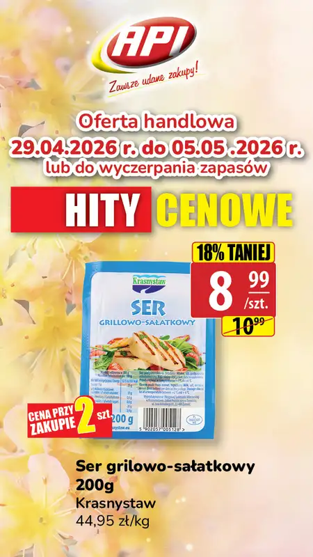 API Market - gazetka promocyjna Plakaty promocyjne od środy 29.04 do wtorku 05.05 - strona 10