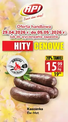 API Market - gazetka promocyjna Plakaty promocyjne od środy 29.04 do wtorku 05.05 - strona 4