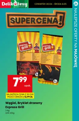 Majówka - gazetka promocyjna Najlepsze oferty na GRILLA! od środy 29.04 do soboty 02.05 - strona 14