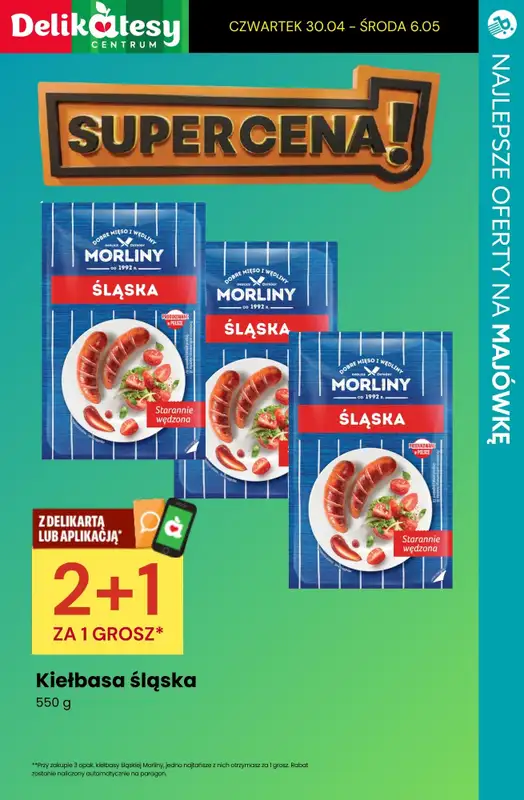 Majówka - gazetka promocyjna Najlepsze oferty na GRILLA! od środy 29.04 do soboty 02.05 - strona 4