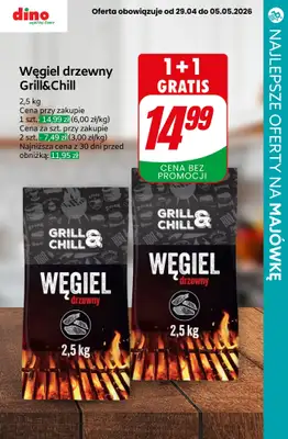 Majówka - gazetka promocyjna Najlepsze oferty na GRILLA! od środy 29.04 do soboty 02.05 - strona 3