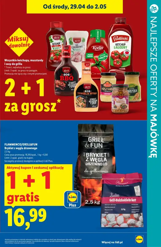 Majówka - gazetka promocyjna Najlepsze oferty na GRILLA! od środy 29.04 do soboty 02.05 - strona 7