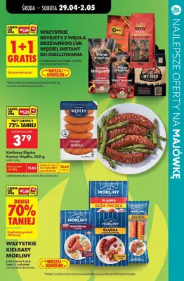 Majówka - gazetka promocyjna Najlepsze oferty na GRILLA! od środy 29.04 do soboty 02.05 - strona 2
