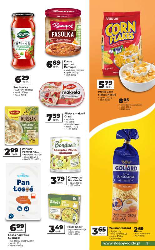 Odido - gazetka promocyjna Gazetka od środy 29.04 do wtorku 12.05 - strona 5